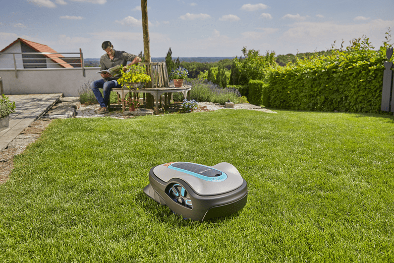 Tondeuse GARDENA robot connectée Bluetooth SILENO life 750 - 1510126