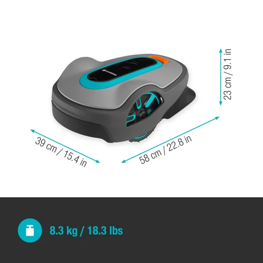 Tondeuse robot SILENO life 1250 m² - GARDENA - 15103-26