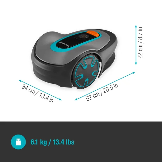 Tondeuse robot SILENO minimo 250 m² - GARDENA - 15201-26