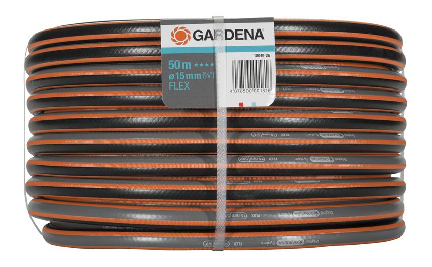 Tuyau d'arrosage Comfort GARDENA FLEX tuyau 15 mm en 50 m - 1804926