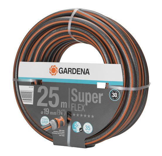 Tuyau d'arrosage Premium SuperFLEX GARDENA 19 mm 25 m - 1811320