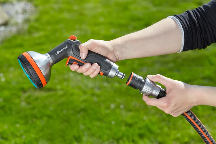 Raccord d'arrosage aquastop Premium 19 mm - GARDENA - 18254-20