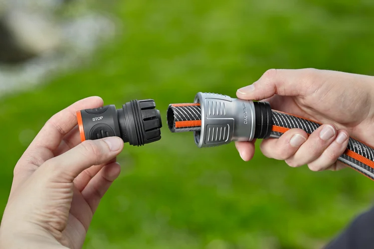 Raccord d'arrosage aquastop Premium 19 mm - GARDENA - 18254-20