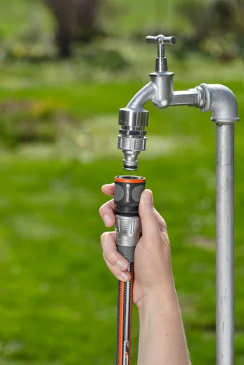 Raccord d'arrosage de tuyau Premium 13 mm - 15 mm - GARDENA - 18255-20