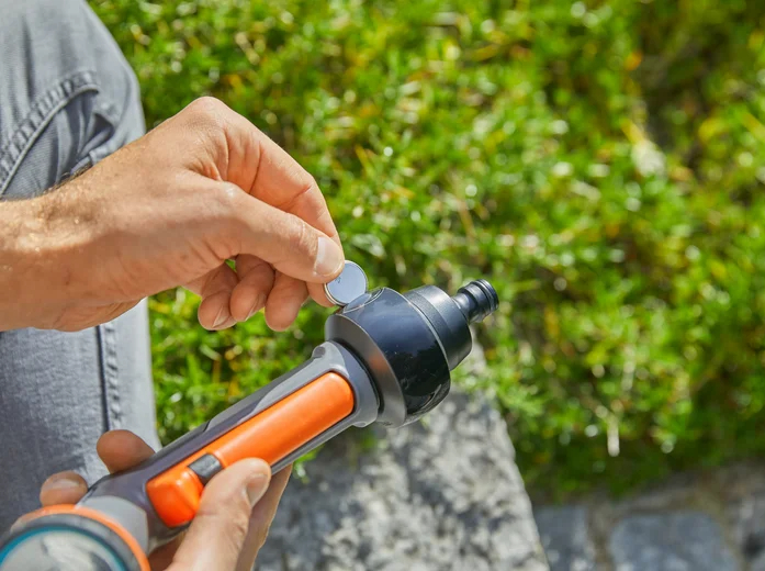 Pistolet d'arrosage compteur d'eau AquaCount - GARDENA - 18352-20