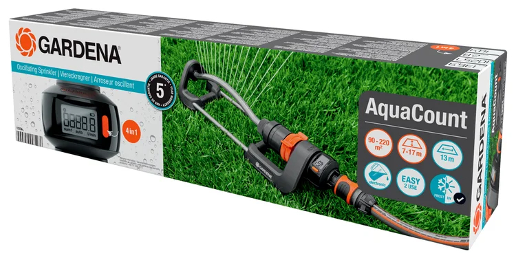 Arroseur oscillant AquaCount - GARDENA - 18354-20