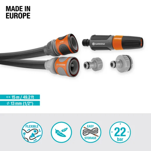 Kit tuyau Liano Life 15 m - GARDENA - 18445-20