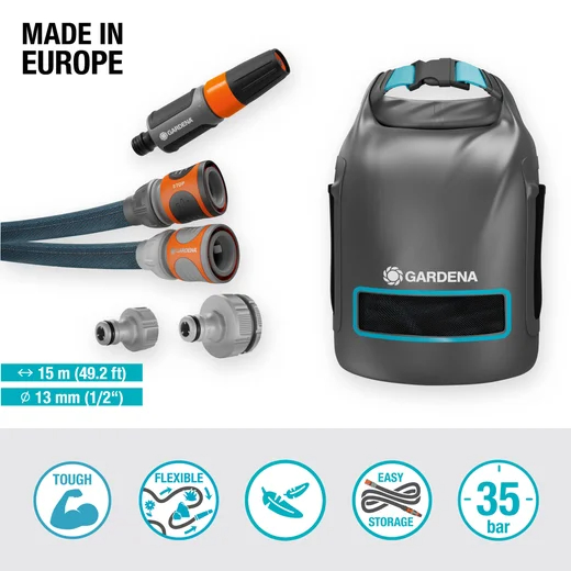 Kit tuyau Liano Xtreme 15 m - GARDENA - 18468-20