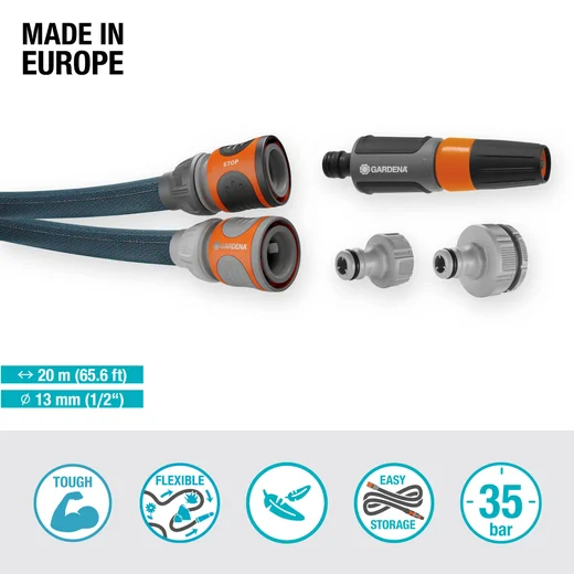 Kit tuyau Liano Xtreme 20 m - GARDENA - 18470-20