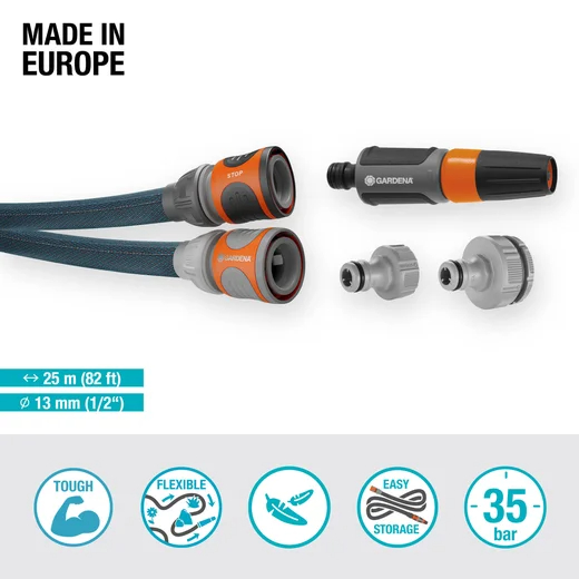 Kit tuyau Liano Xtreme 25m - GARDENA - 18475-20