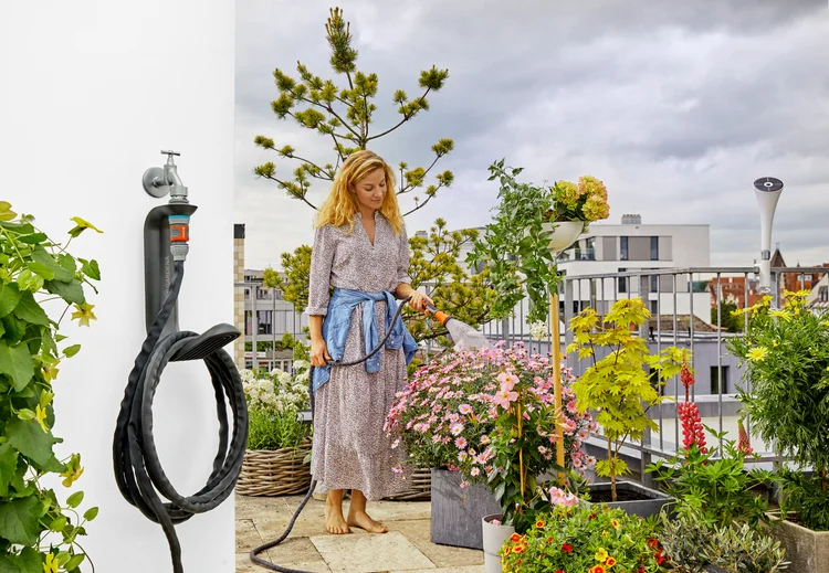 Support tuyau Liano™ TapFix - GARDENA - 18590-20