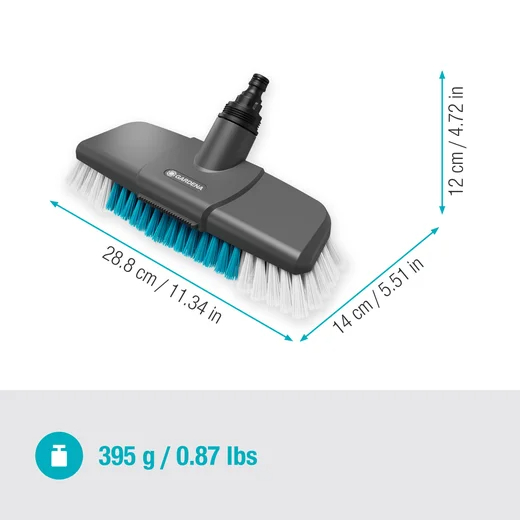 Brosse à manche dure Cleansystem, pour grandes surfaces résistantes - GARDENA - 18816-20