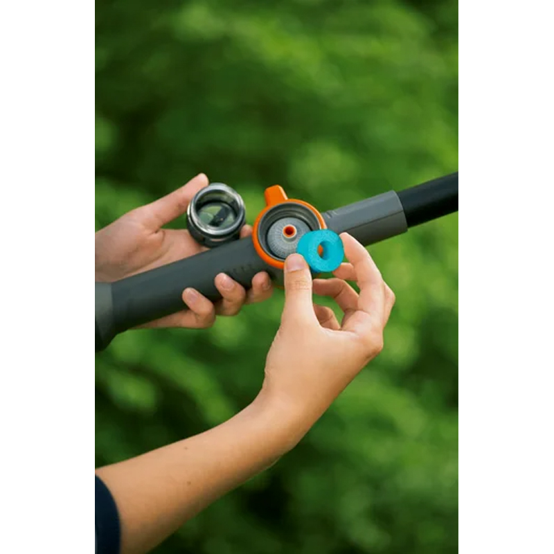 Kit de lavage avec brosse souple Cleansystem pour les surfaces sensibles - GARDENA - 18826-20