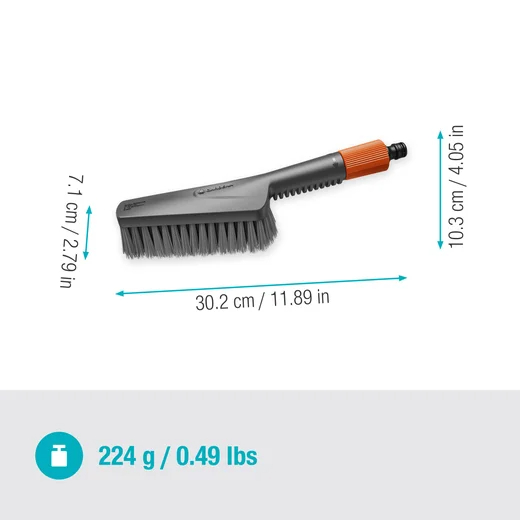 Brosse de lavage à main S souple Cleansystem pour petites surfaces - GARDENA - 18840-20