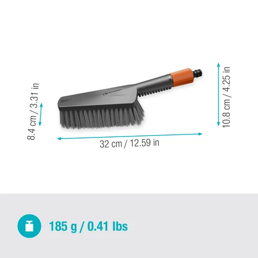 Brosse de lavage à main M souple Cleansystem pour petites surfaces - GARDENA - 18841-20