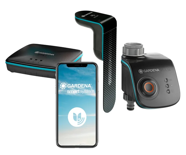 Kit d'arrosage connecté smart Sensor Control - GARDENA - 19202-20