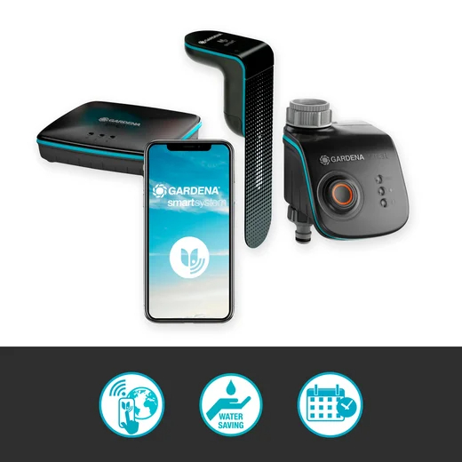 Kit d'arrosage connecté smart Sensor Control - GARDENA - 19202-20