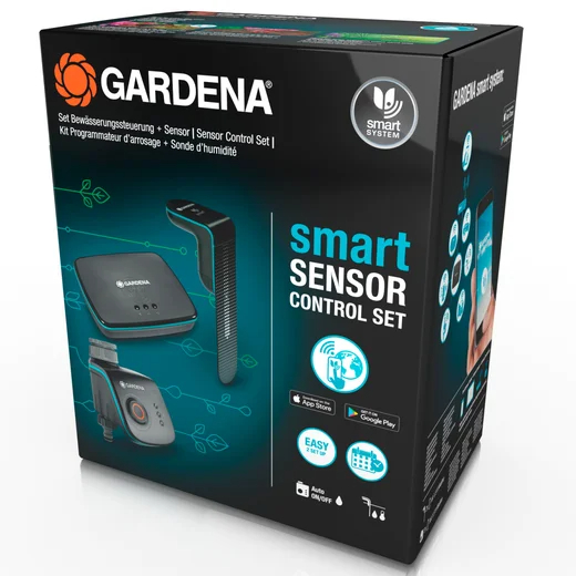 Kit d'arrosage connecté smart Sensor Control - GARDENA - 19202-20