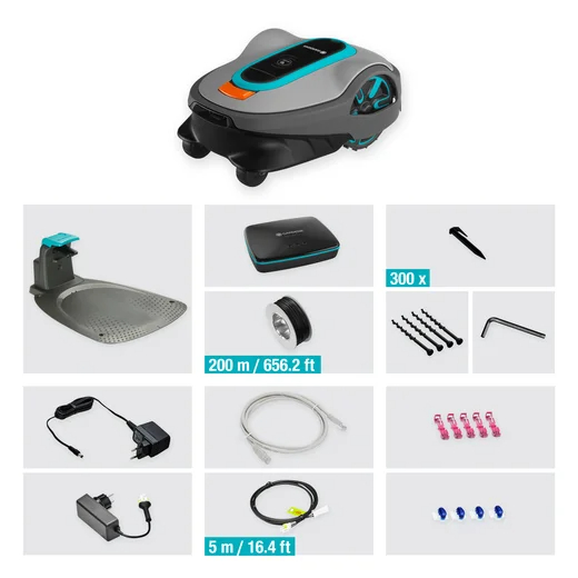 Tondeuse robot smart SILENO life 1 250 m² - GARDENA - 19703-66