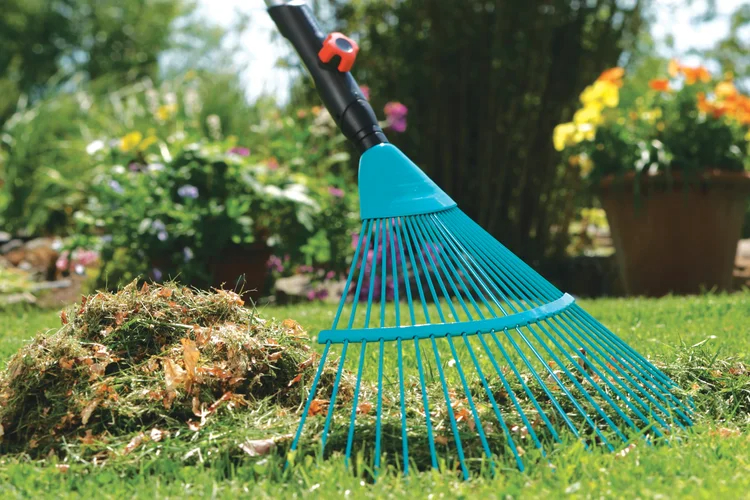 Balai à gazon combisystem - GARDENA - 3100-20