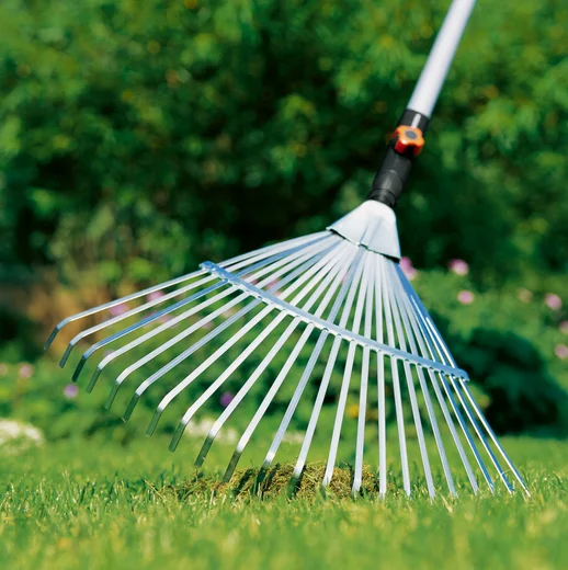 Balai à gazon acier combisystem - GARDENA - 3102-20