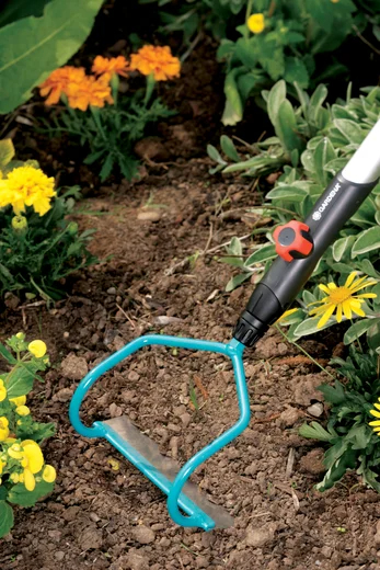 Râtissoire à tirer à 2 branches Combisystem - GARDENA - 3193-20