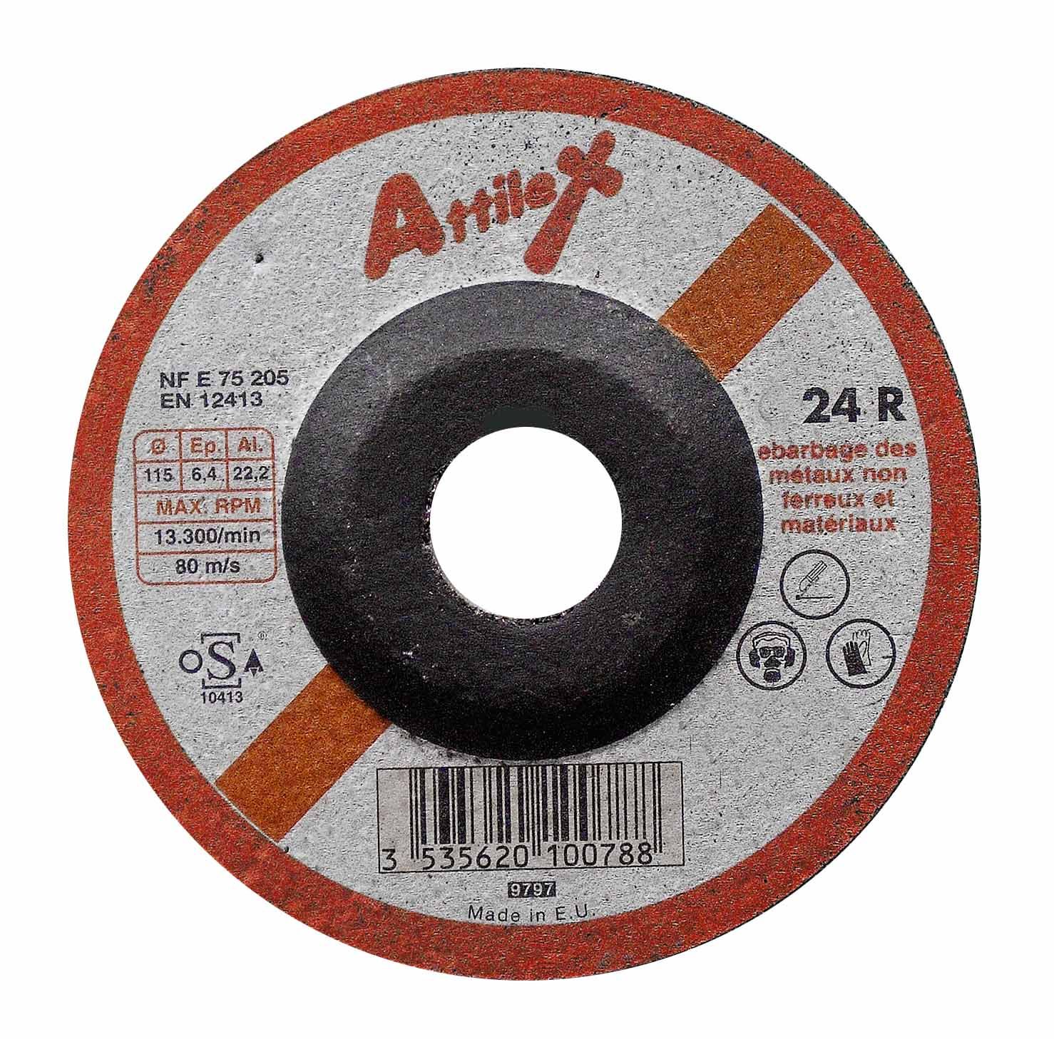 Disque ATTILEX HUSQVARNA A30S Ø 125 alésage 22,2 -543058924