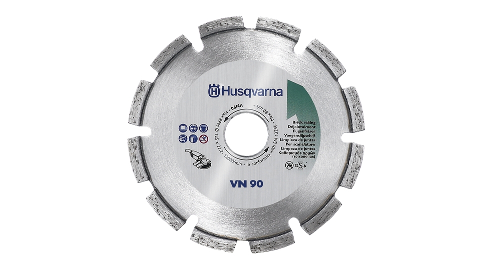 DISQUE DIAMANT HUSQVARNA VN 90 Ø 125 AL 22,2 - DÉJOINTOIEMENT - 543067324