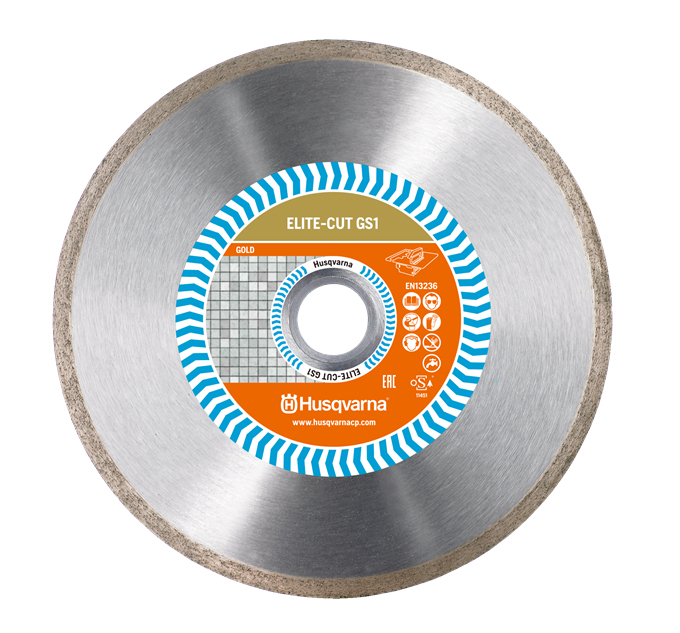 DISQUE DIAMANT HUSQVARNA ELITE CUT POUR SCIE SUR TABLE ET SCIE DE CARRELAGE GS 1 Ø 230 - 579803280