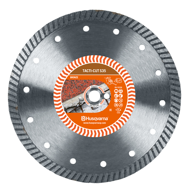 Disque diamanté TACTI-CUT S35 350 10 25.4/20 HUSQVARNA - 579 81 57-20