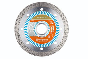 Disque diamant ELITE CUT S6 pour meuleuse d'angle D115 MM POUR CARRELAGE ALÉSAGE 22.2 HUSQVARNA - 579 81 88-30