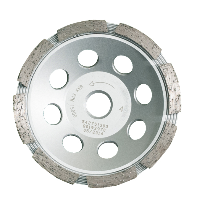 Disque diamant VARI GRIND G45 POUR MEULEUSE D'ANGLE D115 MM POUR BETON DUR - TENDRE ET MOYENNEMENT DUR 22.2- 579821330 HUSQVARNA - 579 82 13-30