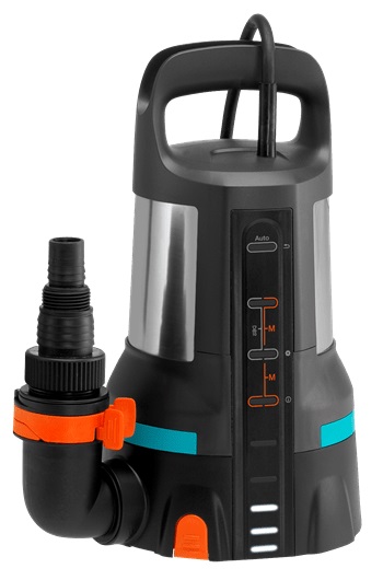 Pompe d'évacuation pour eaux claires 11000 AquaSensor GARDENA - 903420