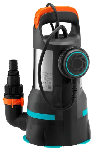 Pompe d'évacuation eaux claires et eaux chargées 15000 - GARDENA - 9048-20