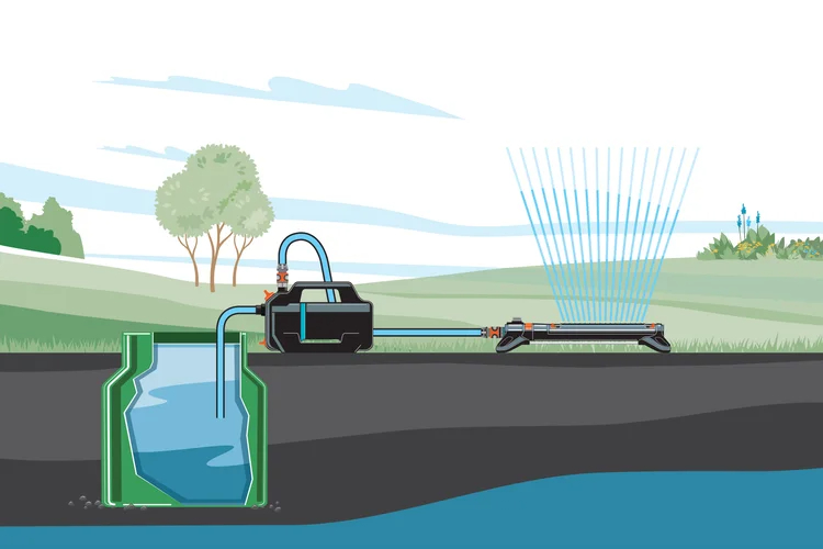 Pompe d'arrosage de surface 4200 Silent - GARDENA - 9054-20