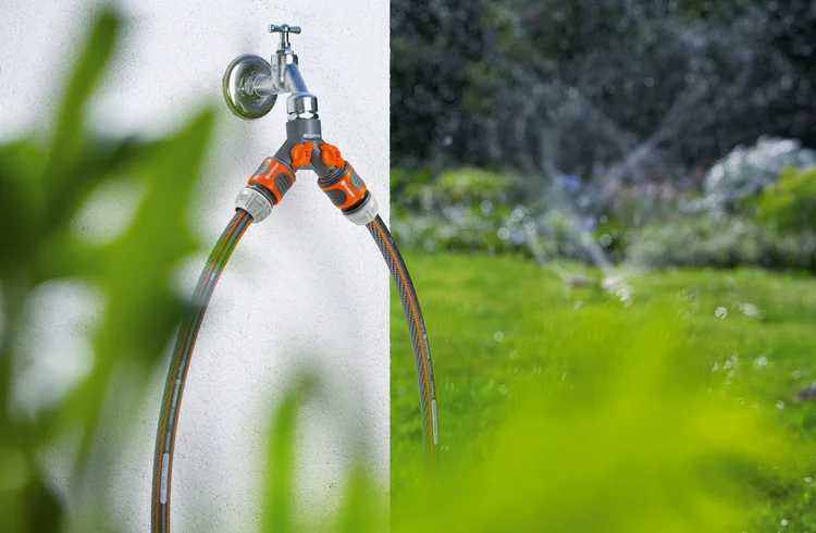 Sélecteur d'arrosage 2 voies 20/27 ou 26/34 - GARDENA - 940-26