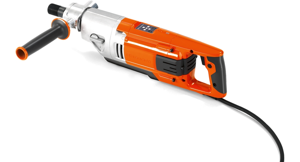 Moteur de forage DM 220 - FOREUSE PORTATIVE 230 V - Sortie d'arbre 1"1/4 M - 1/2" G F HUSQVARNA - 966 56 35-01