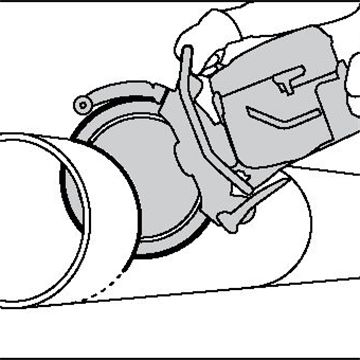 DECOUPEUSE THERMIQUE K970 RING HUSQVARNA DISQUE Ø 370 MM 967272301