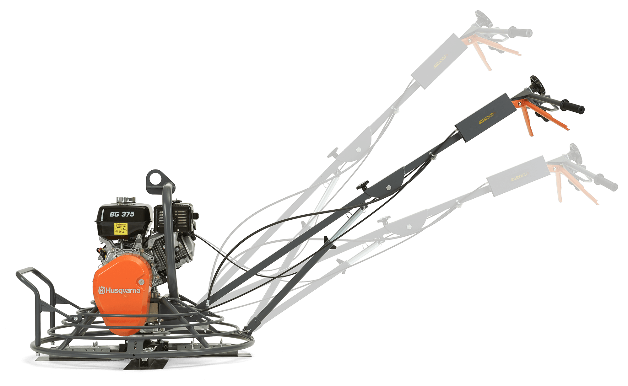 Truelle mécanique BG375 H9 L BC TP 950MM-102KG HONDA GX270-6,6KW-4 PALES HUSQVARNA - 967 92 91-01