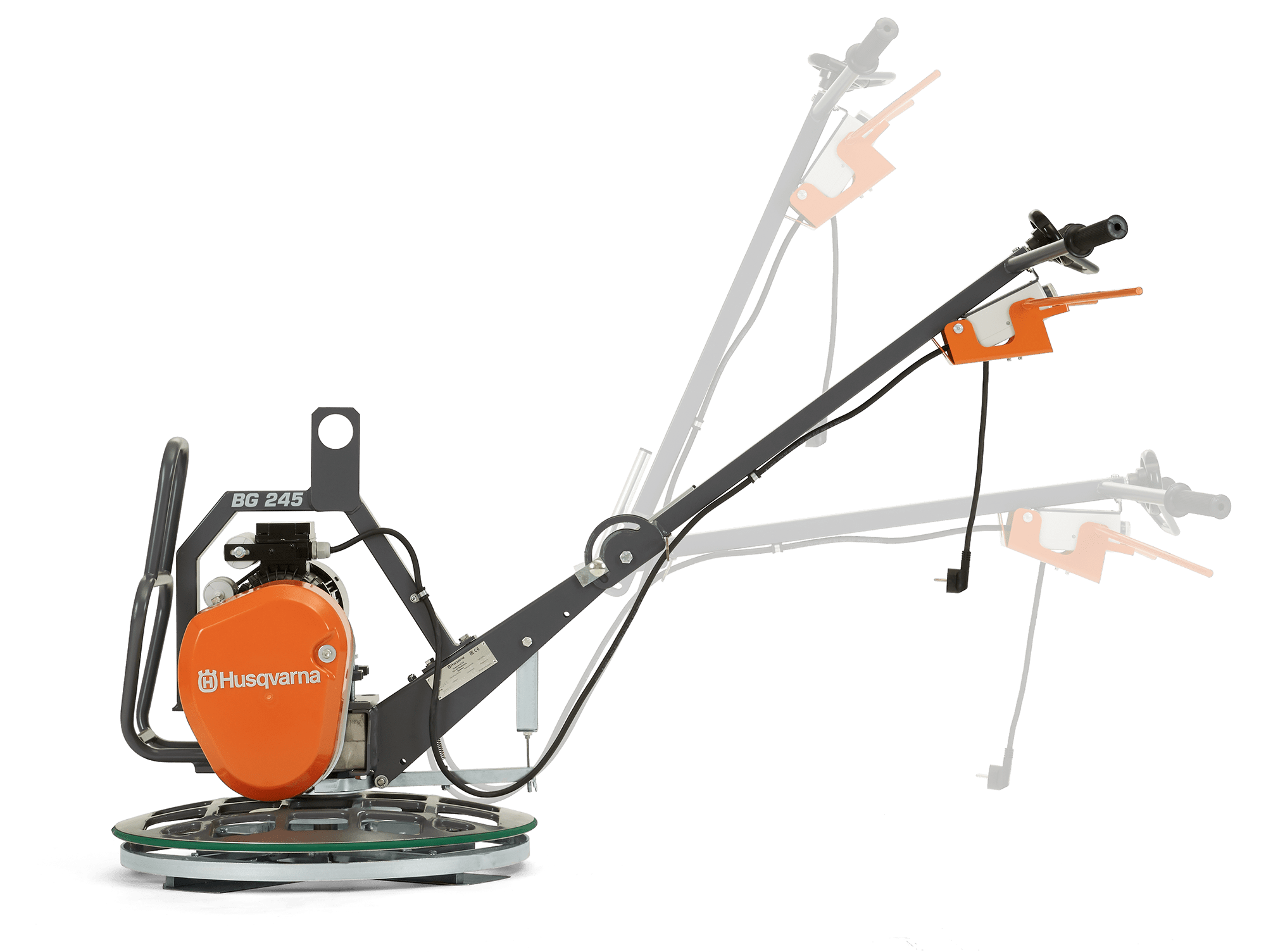 Truelle mécanique BG 245 E F TP 615MM-60KG ELECTRIQUE 220V-1,5KW-4 PALES HUSQVARNA - 967929301