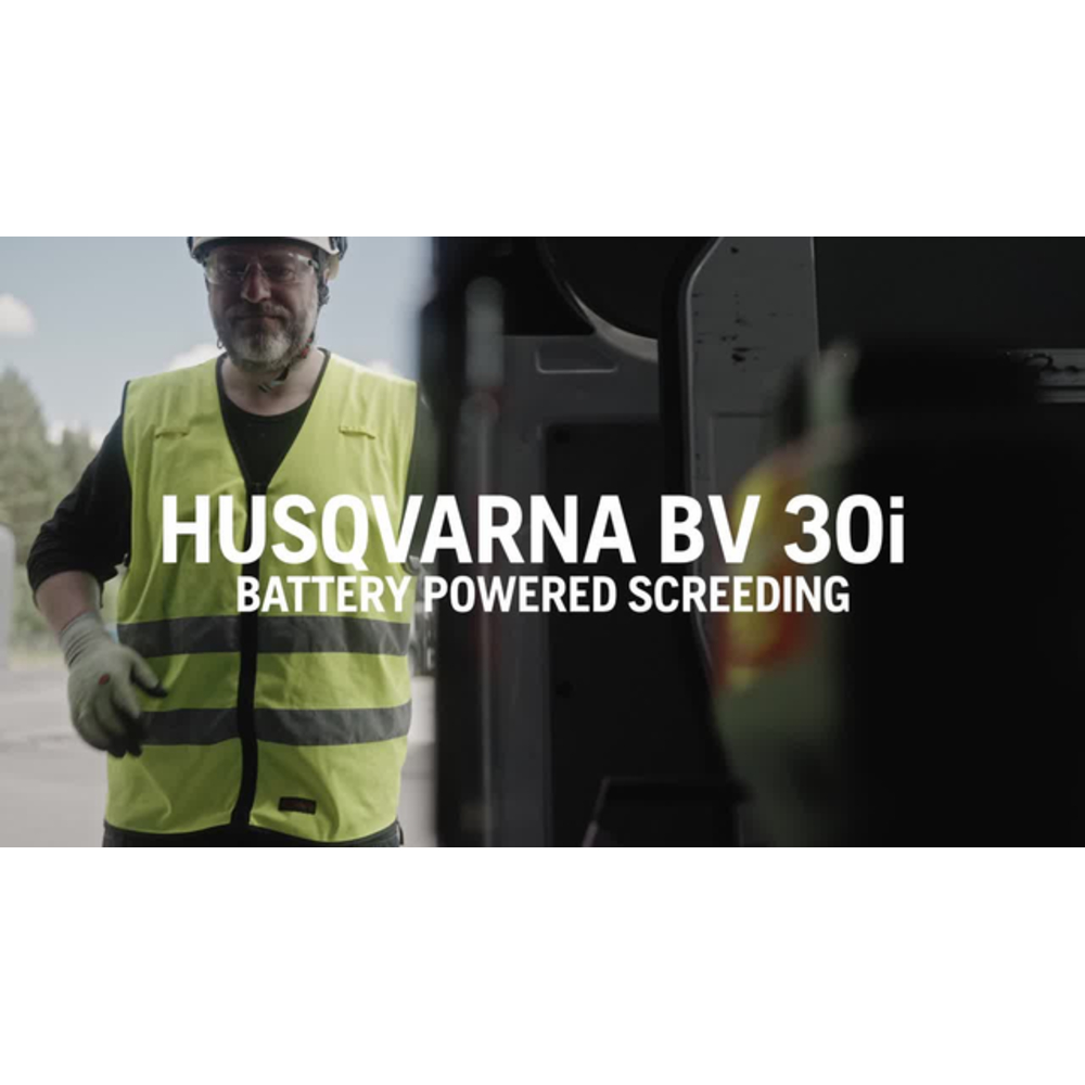 Machine à batterie pour règle à araser BV 30i HUSQVARNA - 967 97 38-01