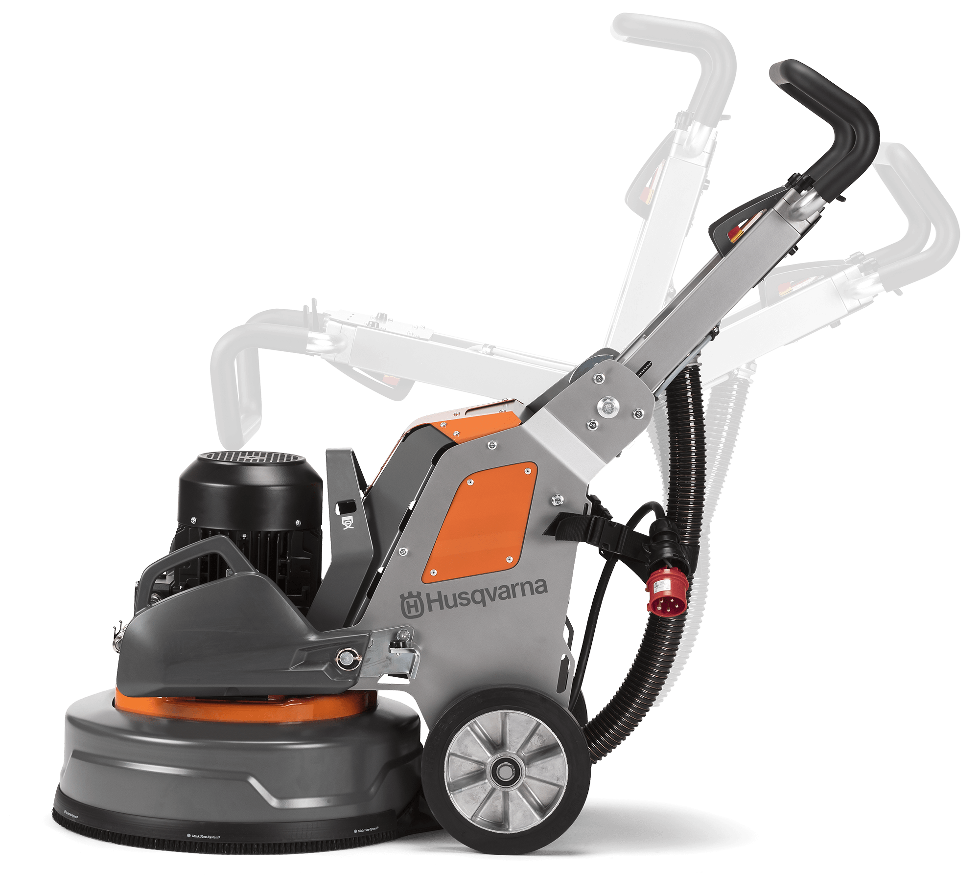 Ponçeuse PG 540 - 400 V TRIPHASE 5 BROCHES (livrée avec un jeu de 18 segments G1443S) HUSQVARNA - 967977401