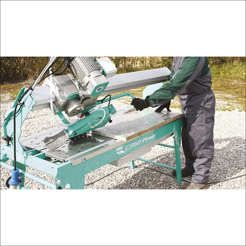 Scie à matériaux C350 IPOWER monophasé avec disque - IMER - 04158930