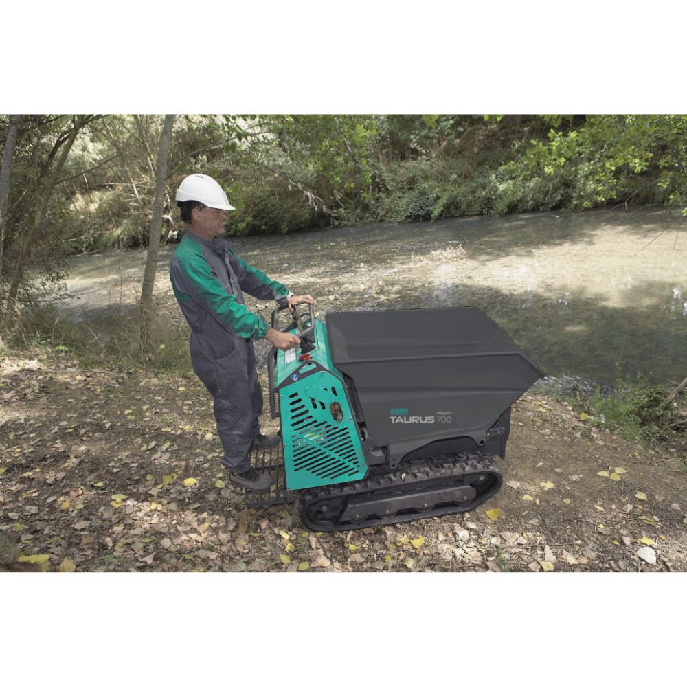 Mini-transporteur TAURUS 700 C-ELECTRIC lithium benne - IMER - 1108060