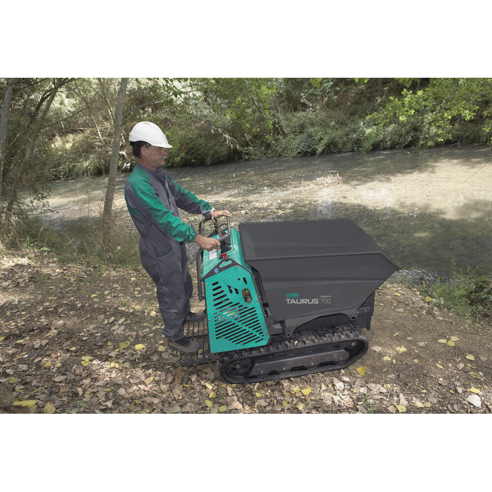 Mini-transporteur TAURUS 700 CPE-B8AE essence benne + pelle + voie variable - IMER - 1108065