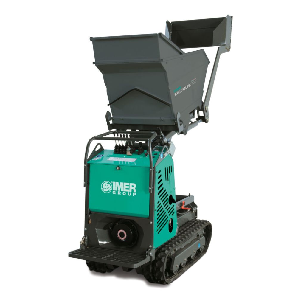 Mini-transporteur TAURUS 700 HT CE-B8AE essence benne + voie variable - IMER - 1108066