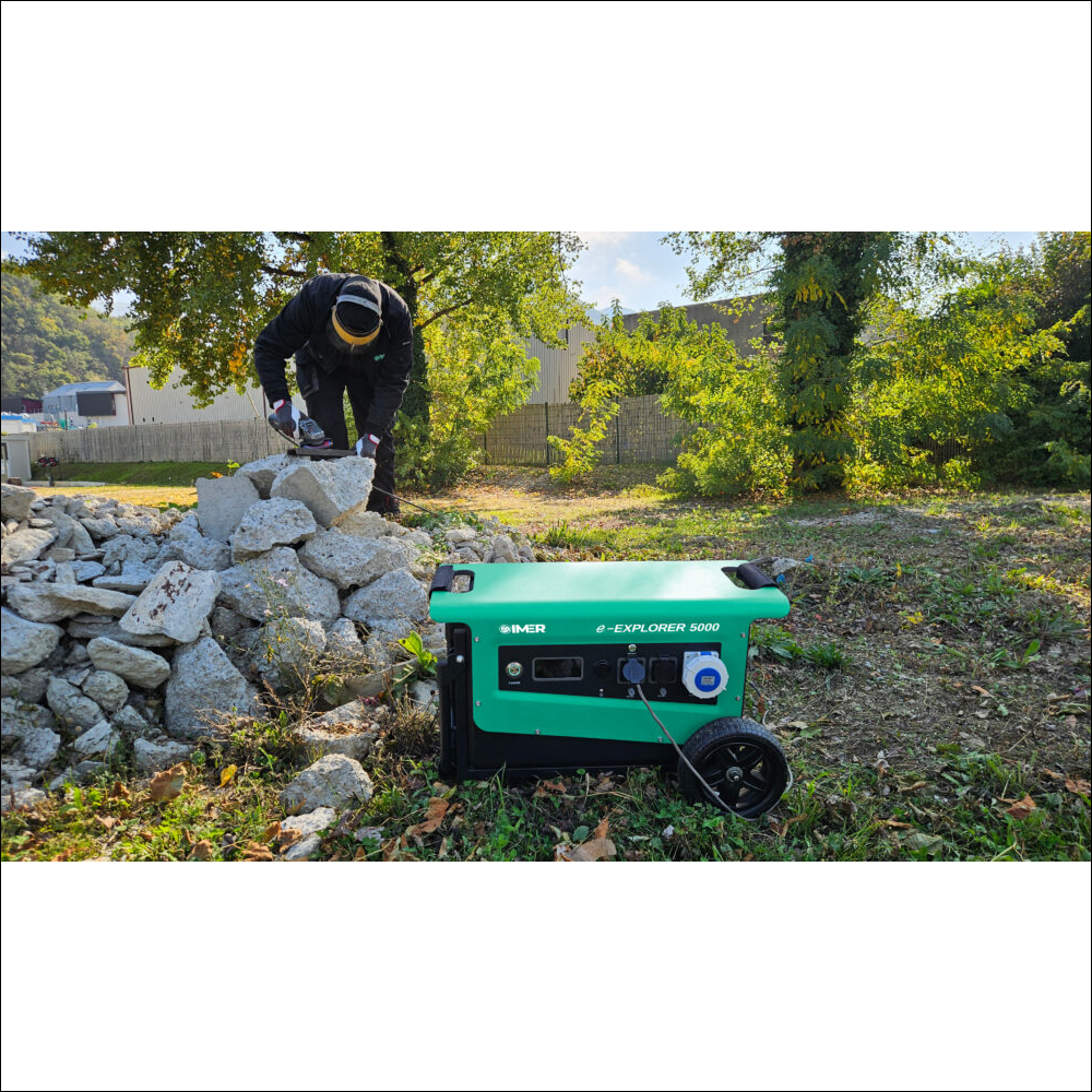 Station de puissance E-EXPLORER 5000 - IMER - 2VE5000