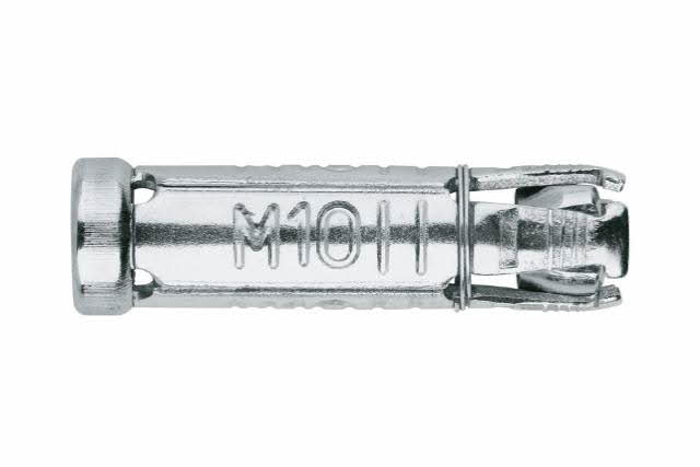 Boite de 50-Douille pour charges lourdes Filetage M6 Diam. 10 mm L 40 mm INDEX-AACCA06