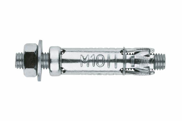 BOITE INDEX DE 50-CHEVILLE À AILETTES EN ACIER TIGE FILETÉE FILETAGE M10 Ø 16 MM L 60 MM -AACES10
