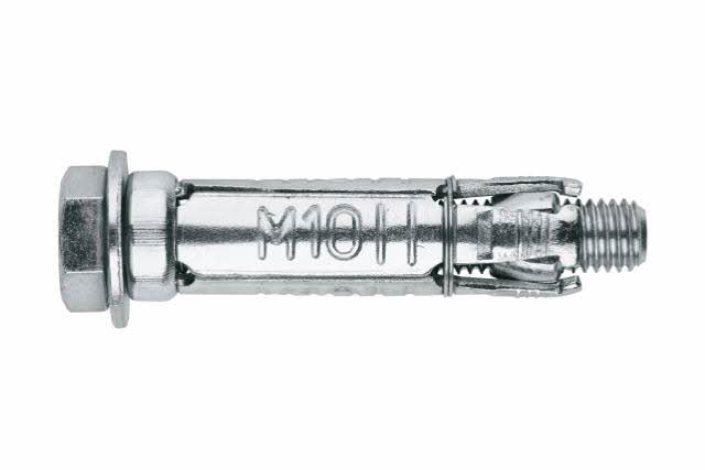 BOITE INDEX DE 50-CHEVILLE À AILETTES EN ACIER VIS 6.8 FILETAGE M10 Ø 16 MM L 60 MM -AACTO10
